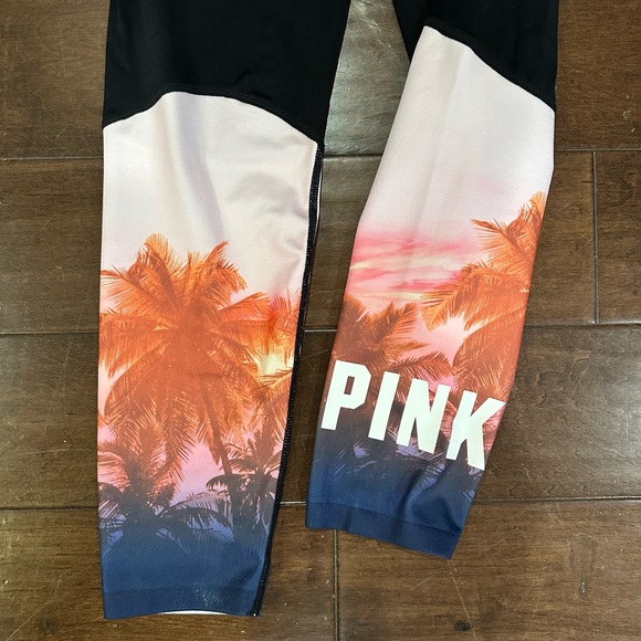 Pink Tie-Dye Tank and Black Leggings Set - Picture 4 of 5